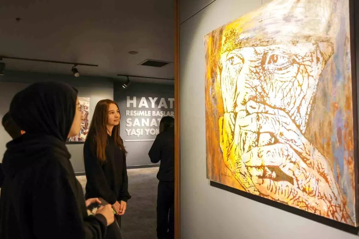 Yaşlılar Günü’nde Sanat: Ümraniye’de Resim Sergisi Açıldı