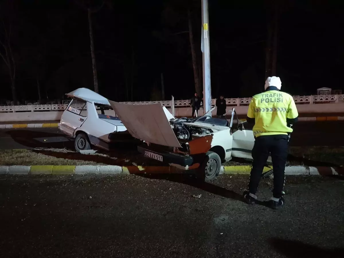 Edirne’de Feci Kaza: 1 Ölü, 1 Yaralı